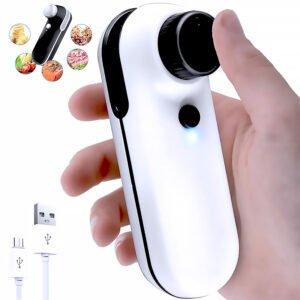 Mini selador térmico de saco recarregável 2 em 1